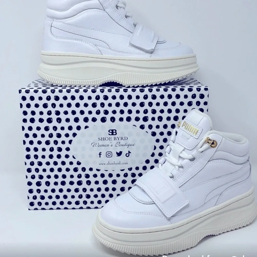 White puma sneakers - Picture 2 of 2